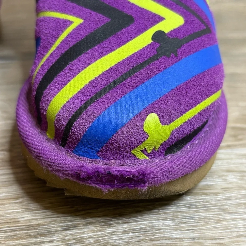 UGG Bailey Bow II Galactic Print Boots Toddler Girls Size 7
